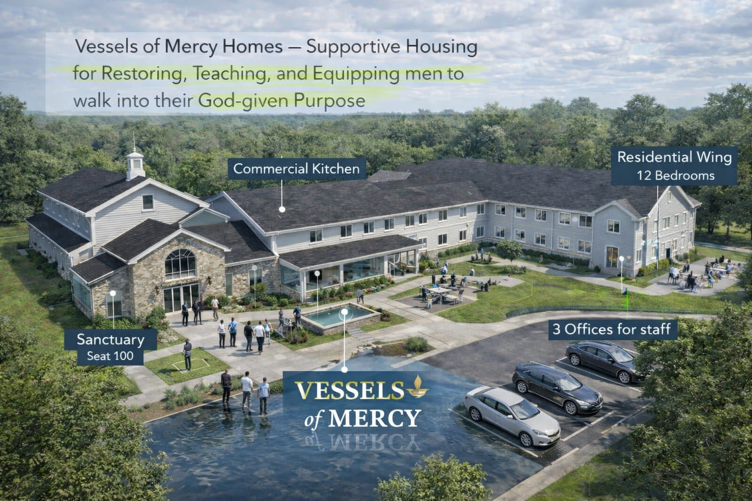 Vessels of Mercy Homes - 5 Year Vision Rendering